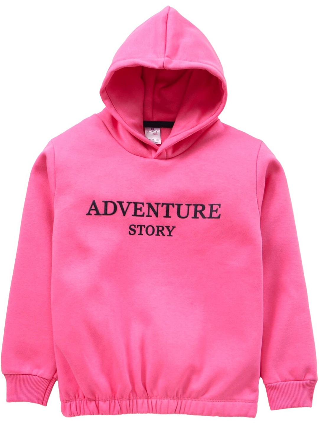 

Smarty Boys Printed Hooded Sweatshirt, Pink