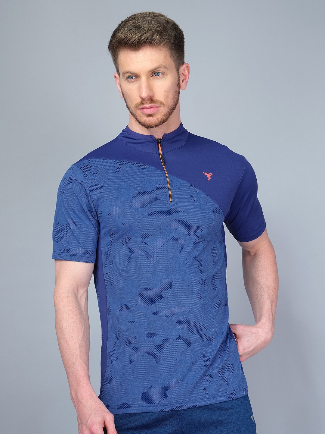 

Technosport Men Active Antimicrobial T-shirt, Blue