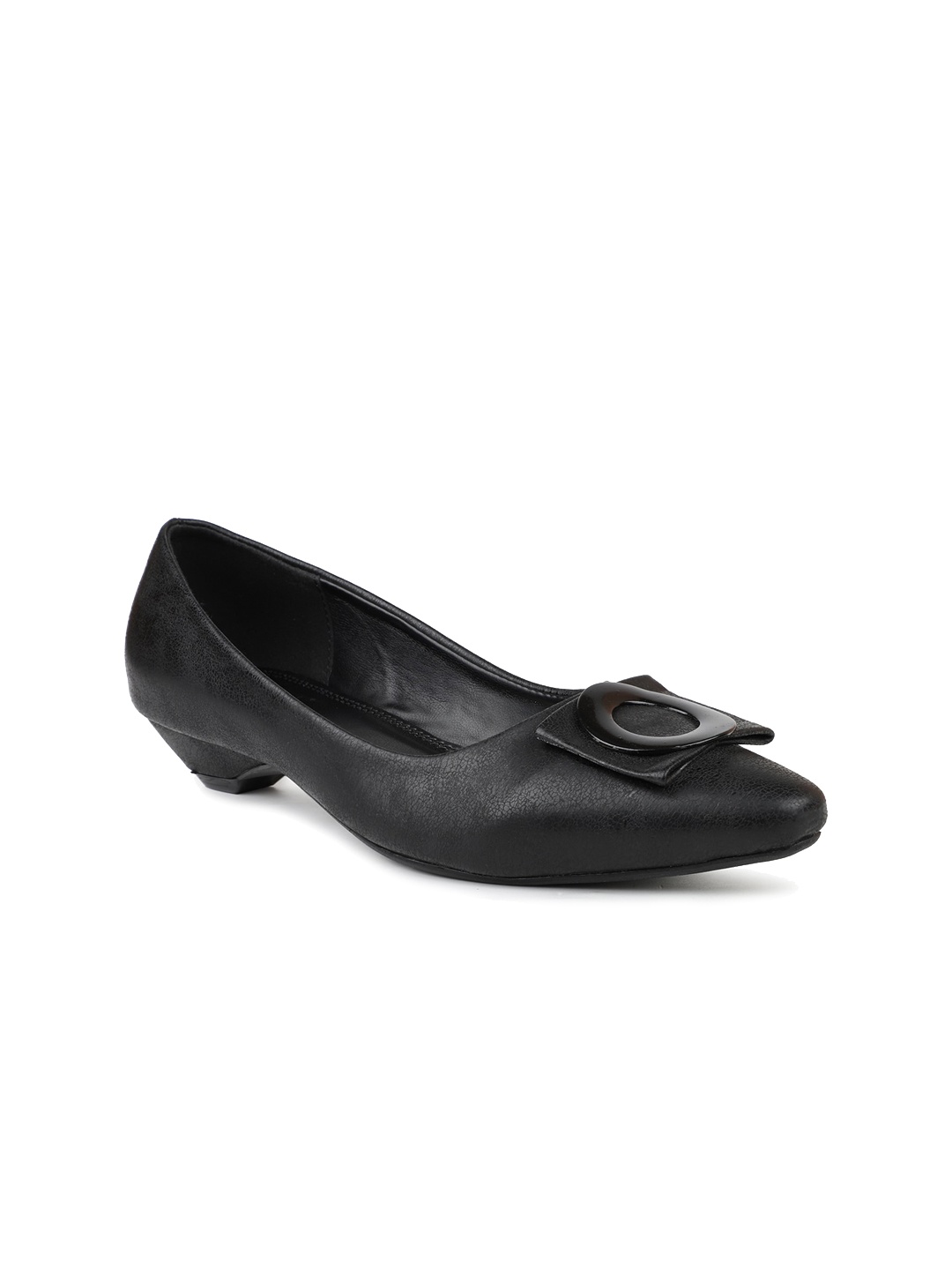 

Inc 5 Pointed Toe Kitten Heel Pumps, Black