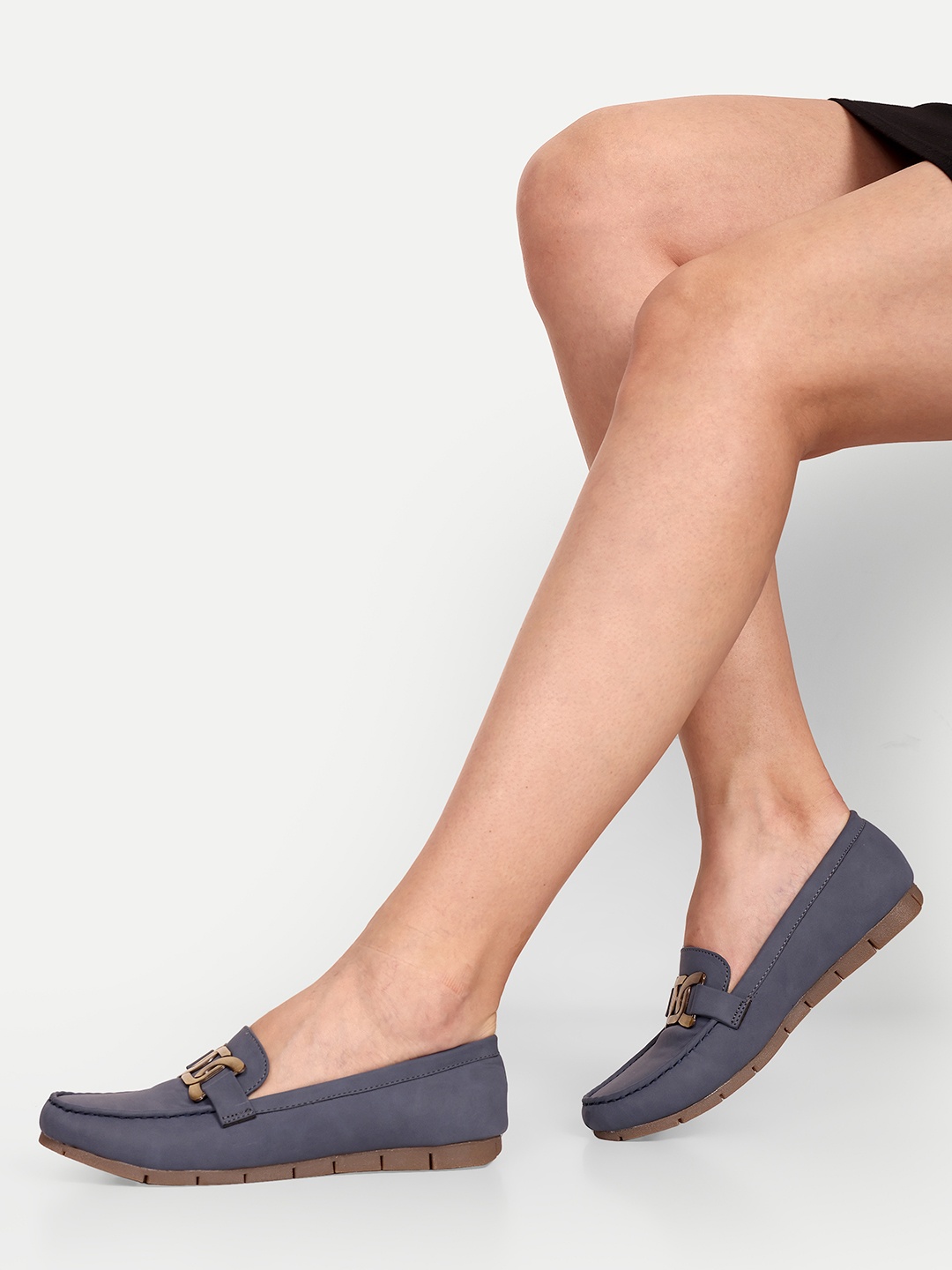 

Inc 5 Women Embellished Loafers, Blue