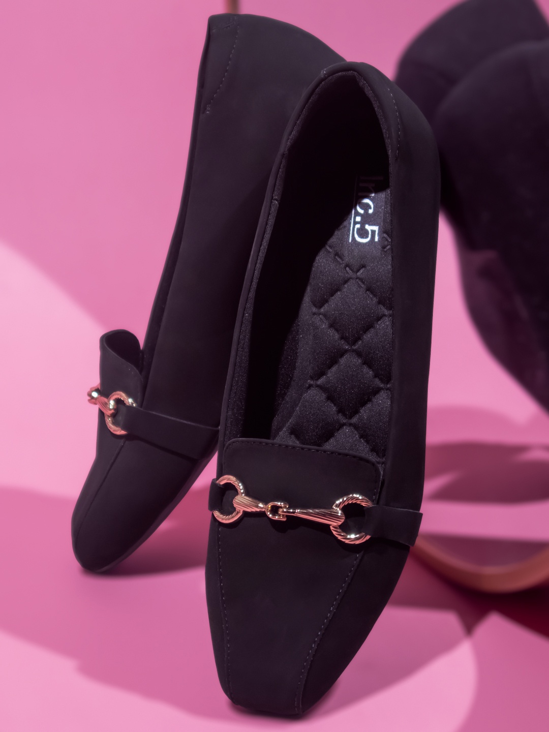 

Inc 5 Embellished Block Heel Pumps, Black