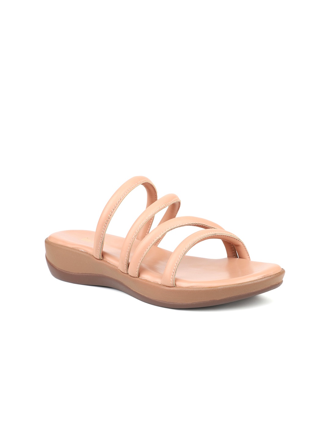 

Inc 5 Women Open Toes Wedge Heels, Peach