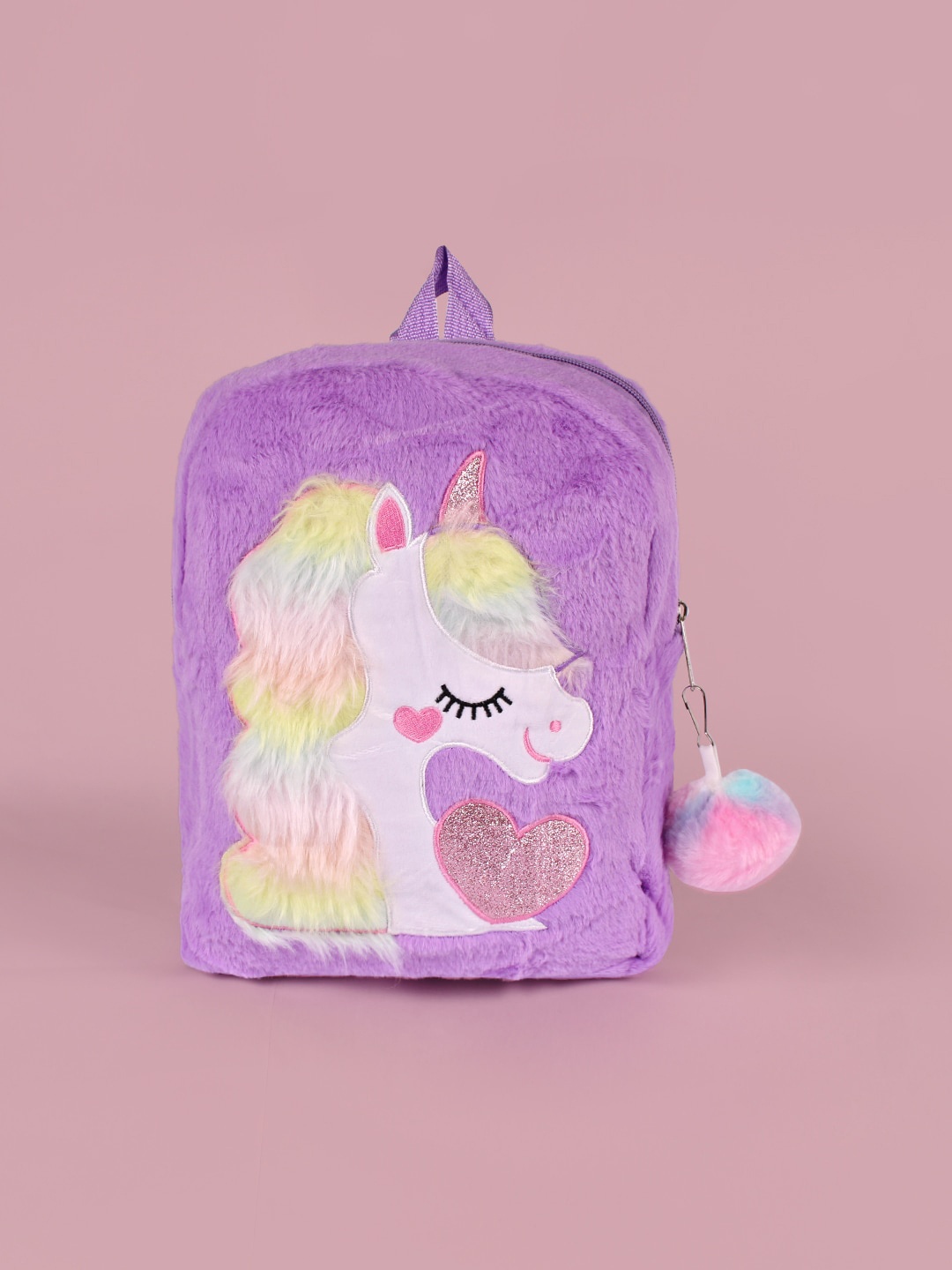 

DukieKooky Kids Graphic Printed Backpack, Purple