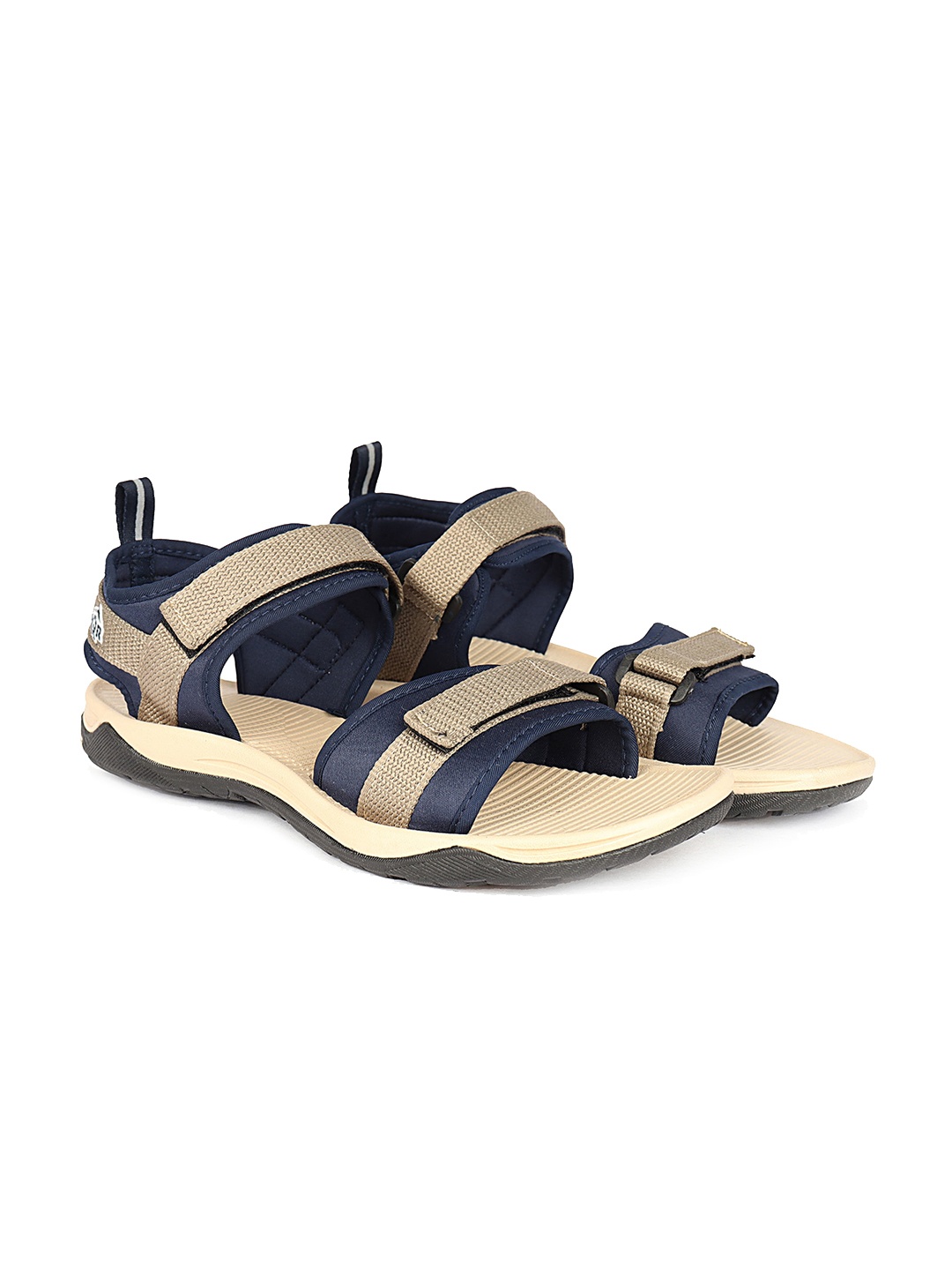 

JQR Men FLY-009 Velcro Sports Sandals, Beige