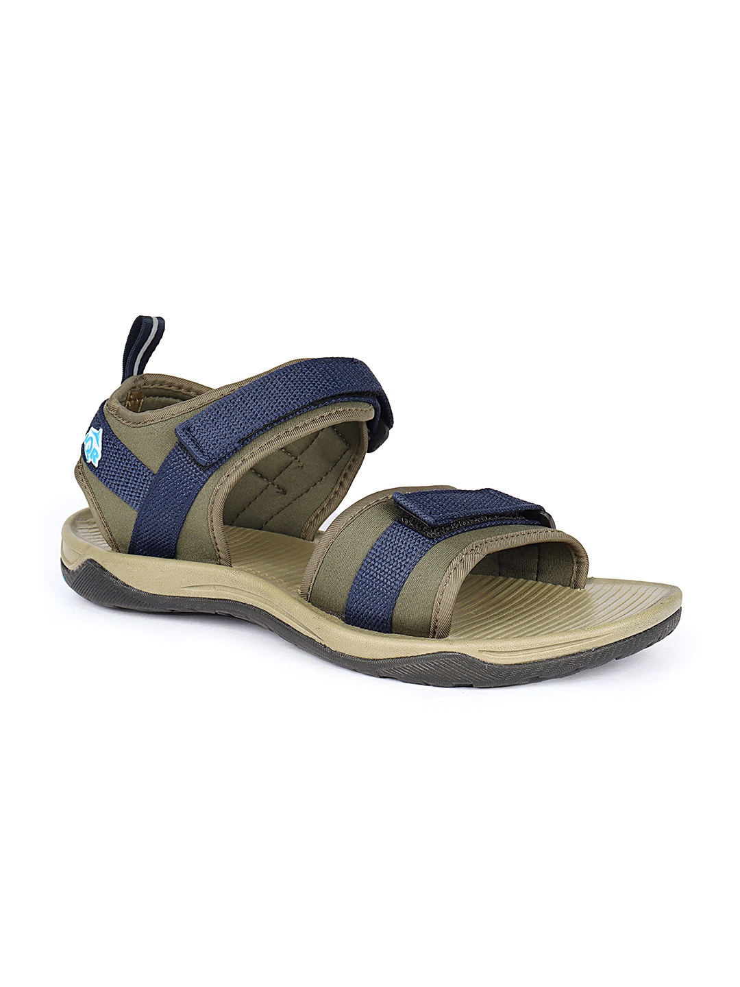 JQR Men FLY-009 Colourblocked Sports Sandals, Navy blue