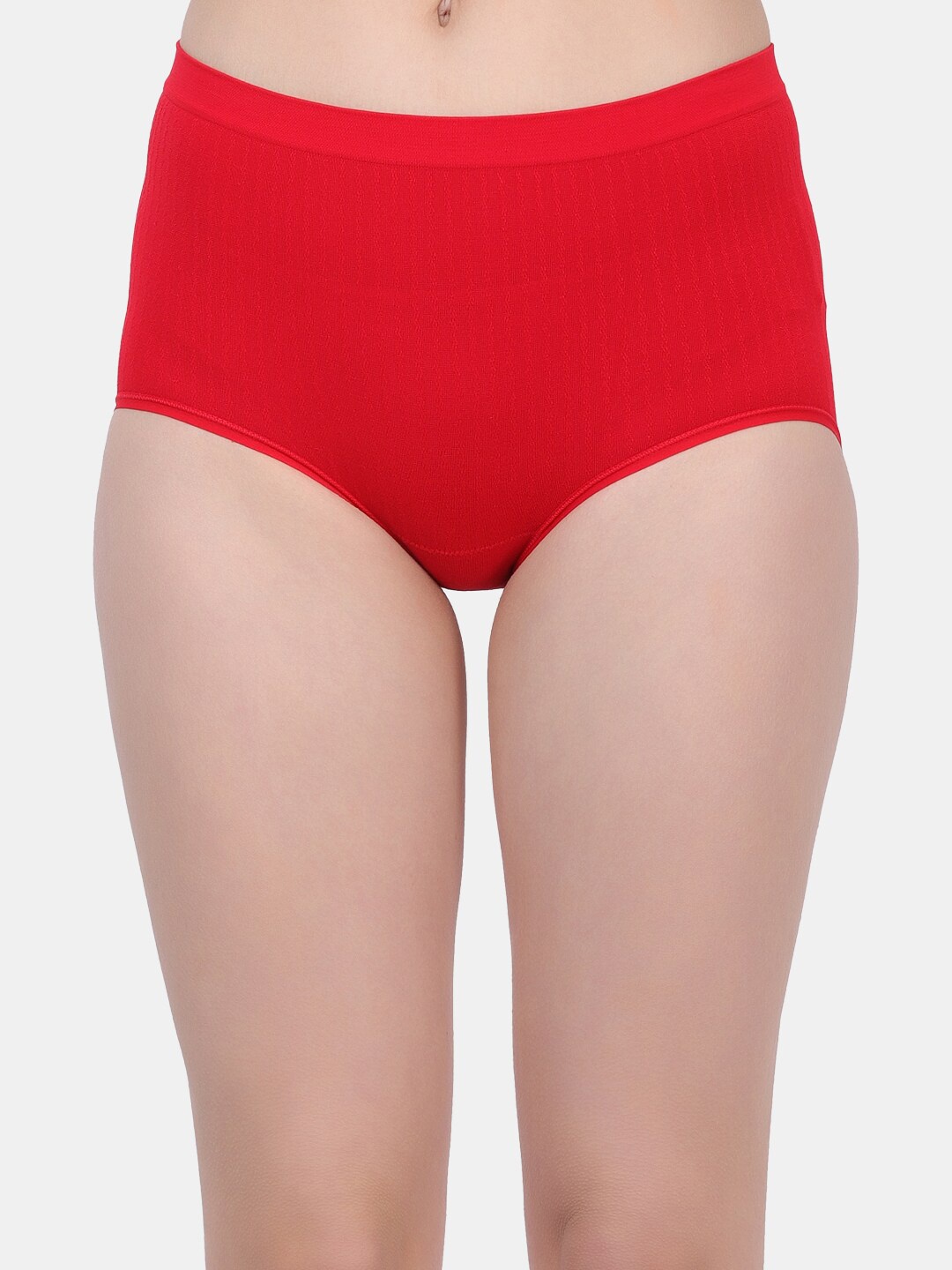 

Amour Secret Women Mid-Rise Anti Bacterial Hipster Briefs P1961_Red