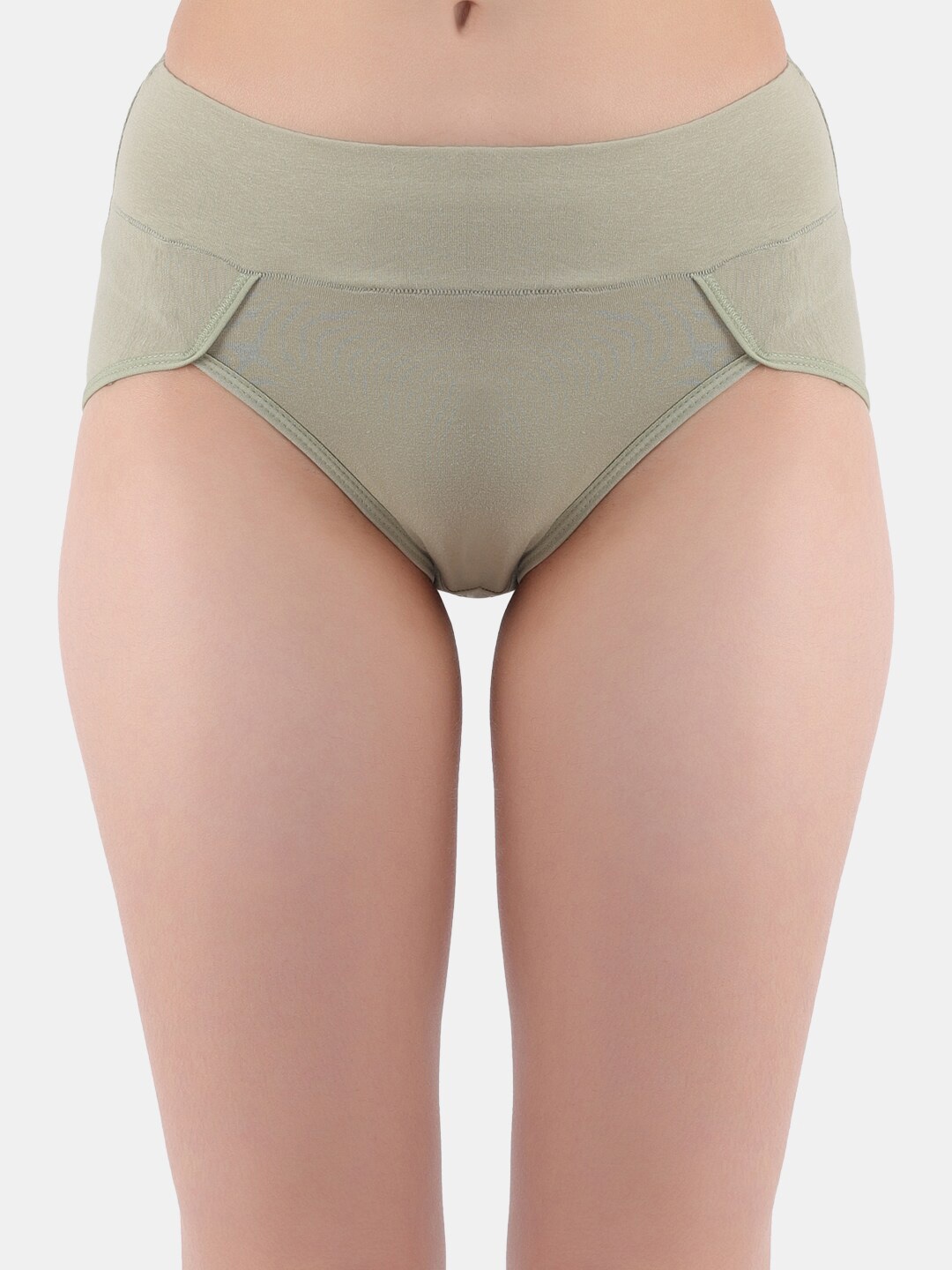 

Amour Secret Women Mid-Rise Anti Bacterial Hipster Briefs P2130_Hna, Olive