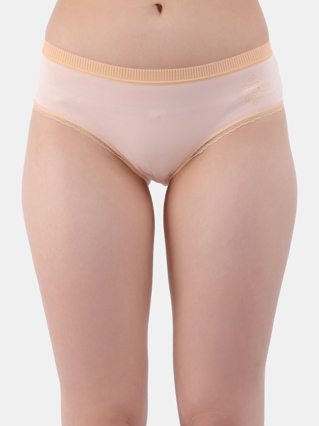 

Amour Secret Women Mid-Rise Anti Bacterial Hipster Briefs P86035_Skn, Beige