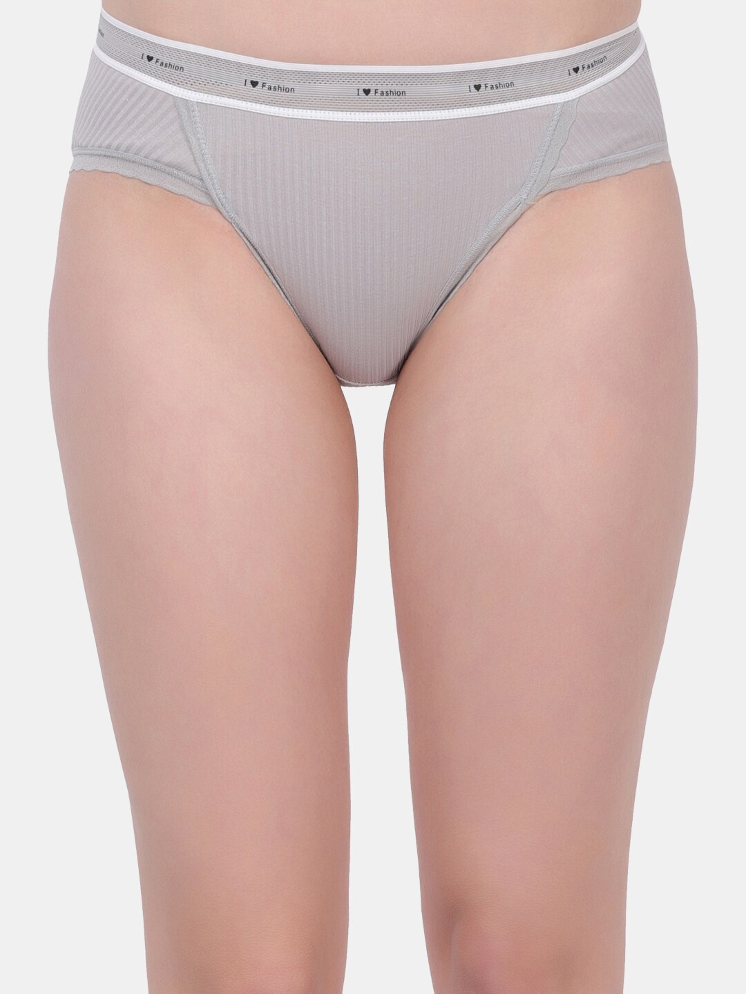 

Amour Secret Women Anti Bacterial Bikini Briefs, Grey