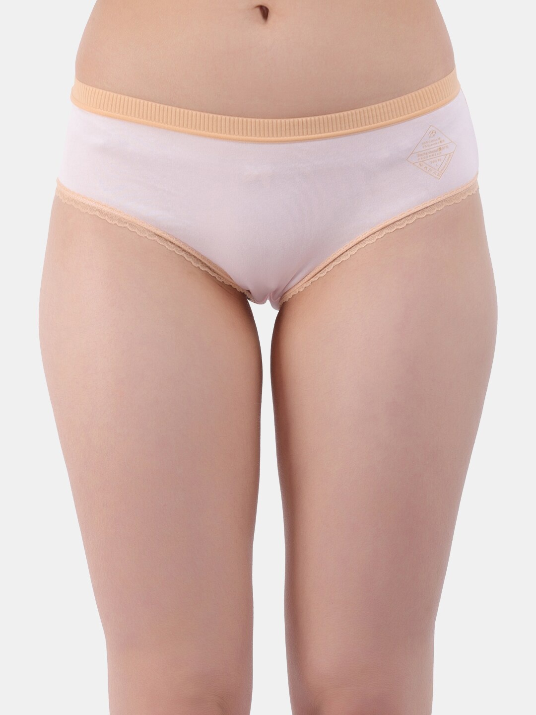 

Amour Secret Women Mid Rise Anti Bacterial Cotton Hipster Briefs, Pink