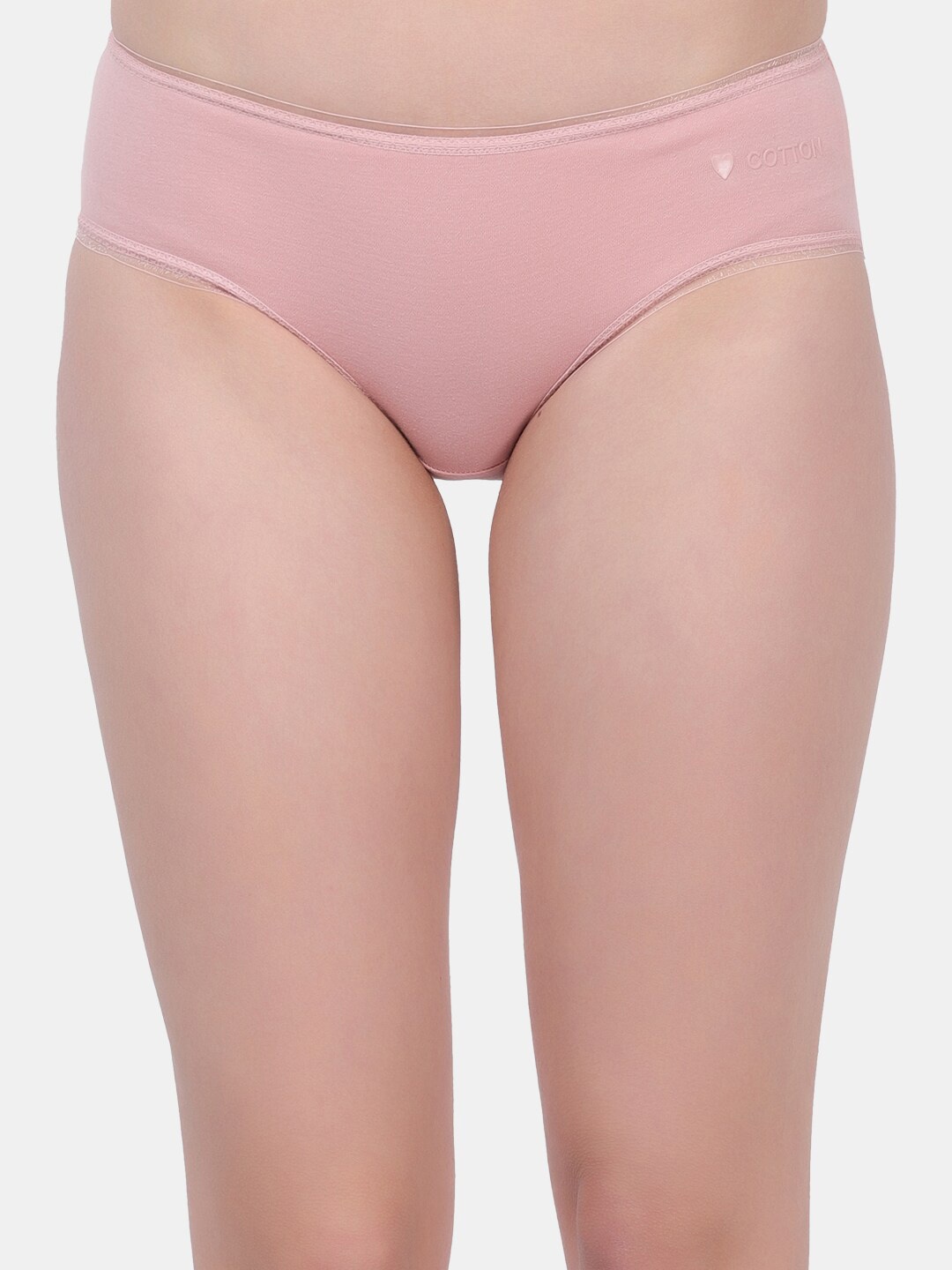 

Amour Secret Women Antimicrobial Cotton Hipster Brief, Peach