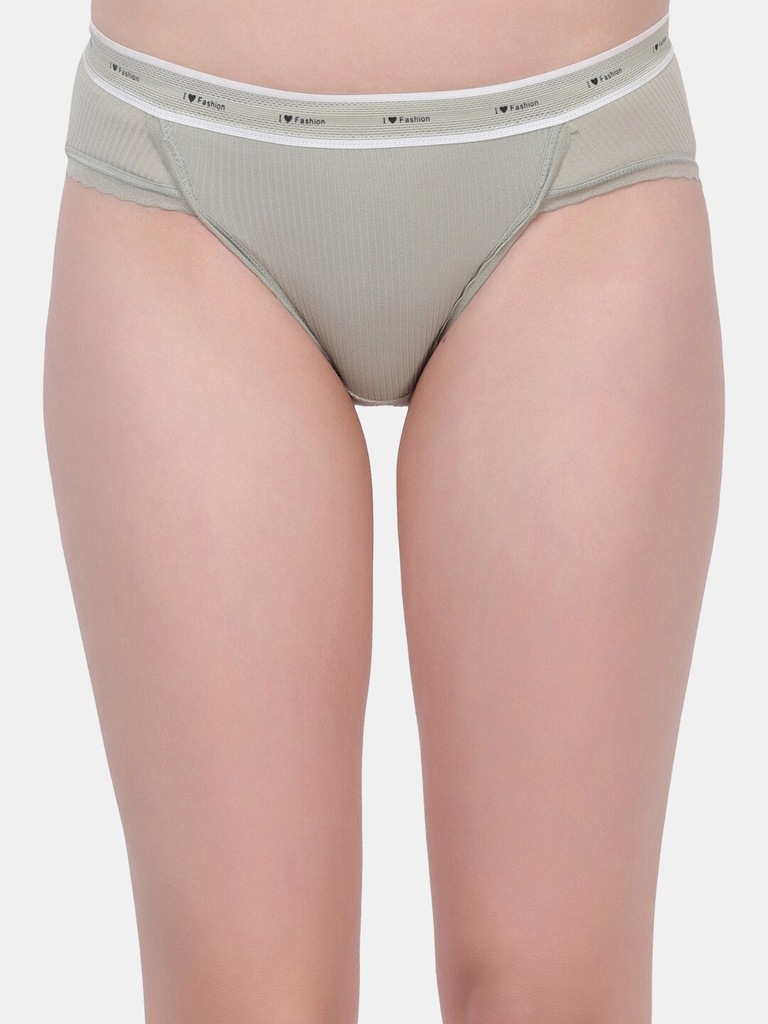

Amour Secret Women Mid-Rise Anti Bacterial Bikini Briefs P7029_Grn, Green