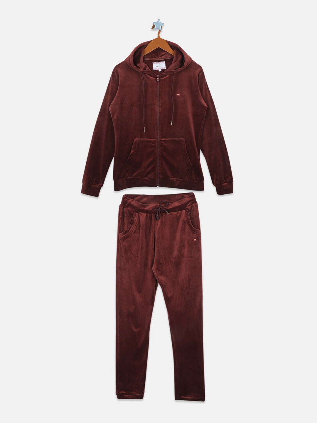 

Monte Carlo Girls Hooded Tracksuit, Brown