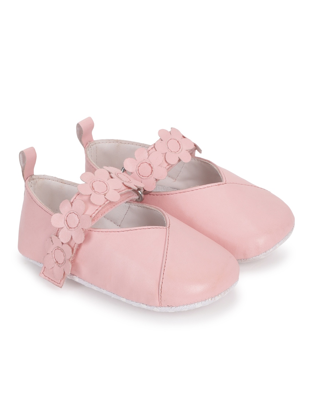 

mothercare Infant Girls Solid Mary Janes, Pink