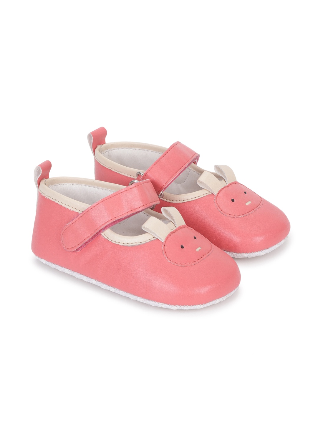 

mothercare Infant Girls Solid Mary Janes, Pink