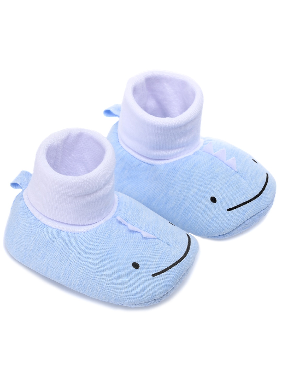 

mothercare Infant Boys Printed Booties, Blue