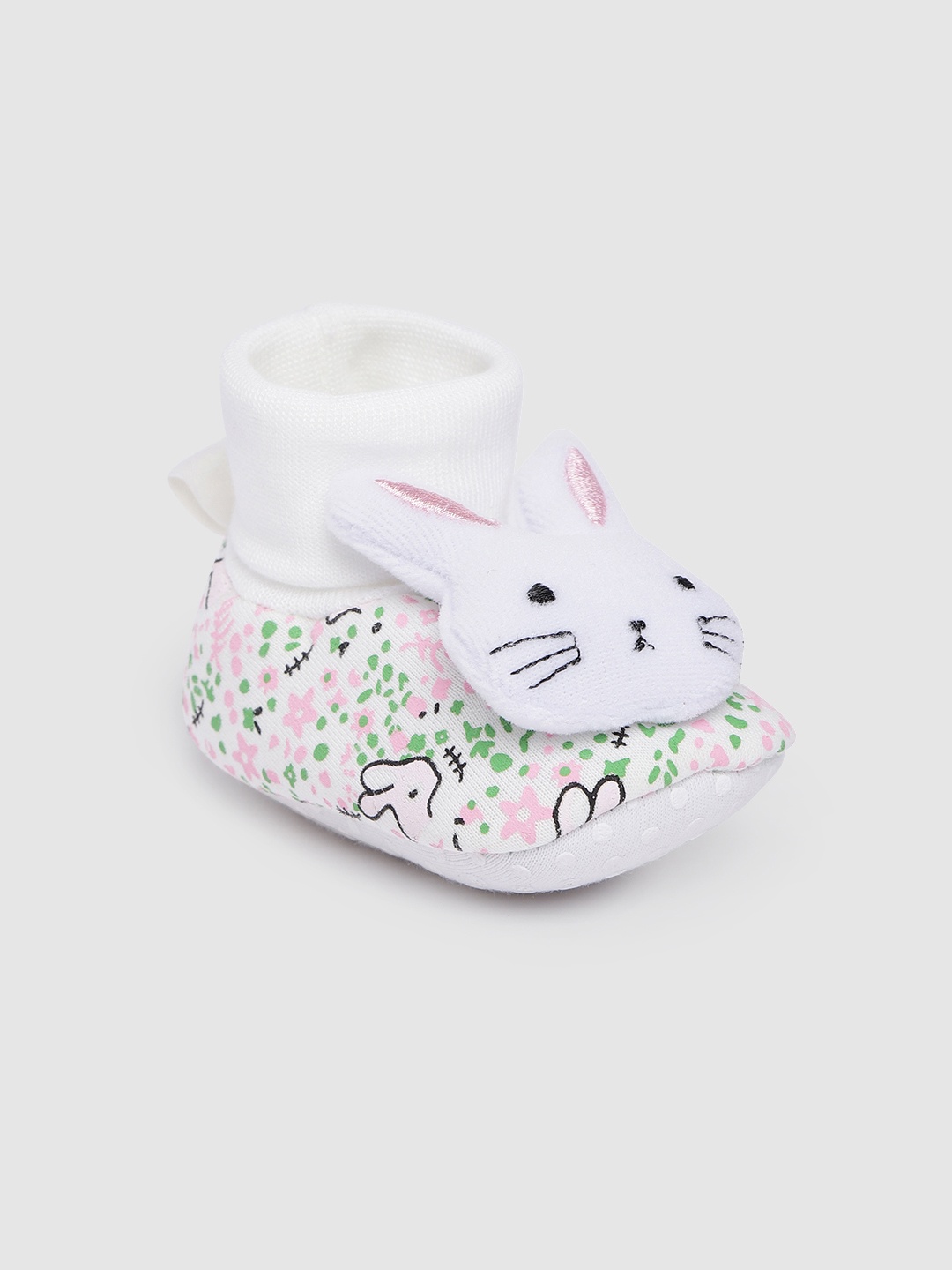 

mothercare Infant Girls Baggies Printed Booties, Multi