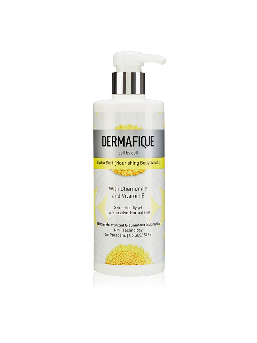 

Dermafique Hydra Soft Nourishing Body Wash with Chamomile & Vitamin E - 500 ml, White