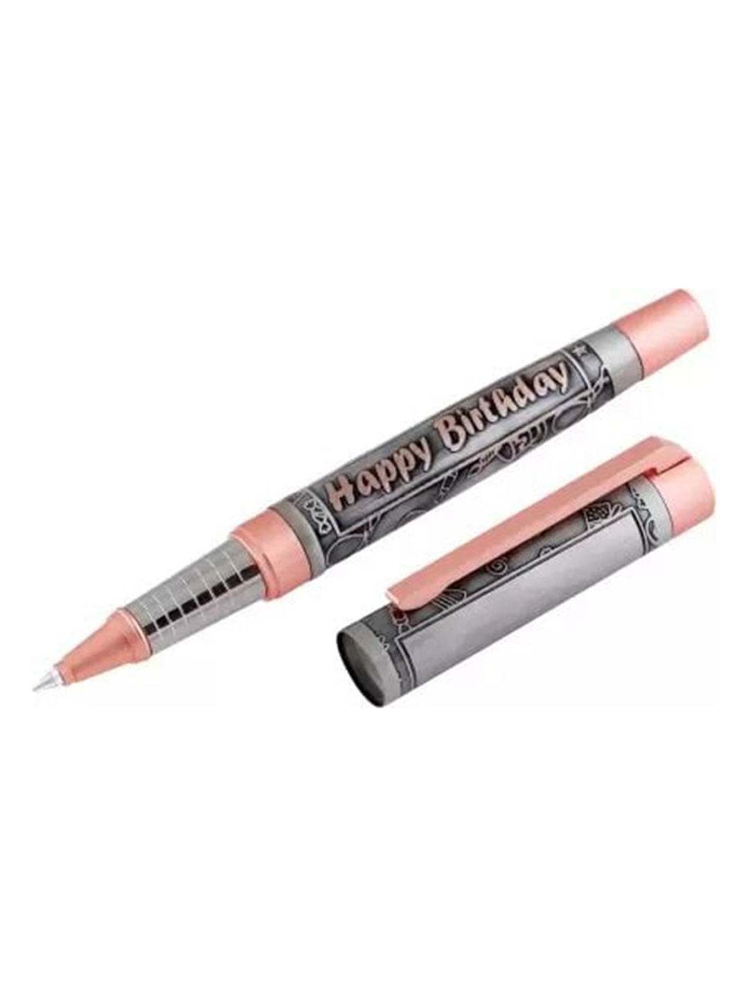 

VEA Engraved Antique Rollerball Pen, Grey