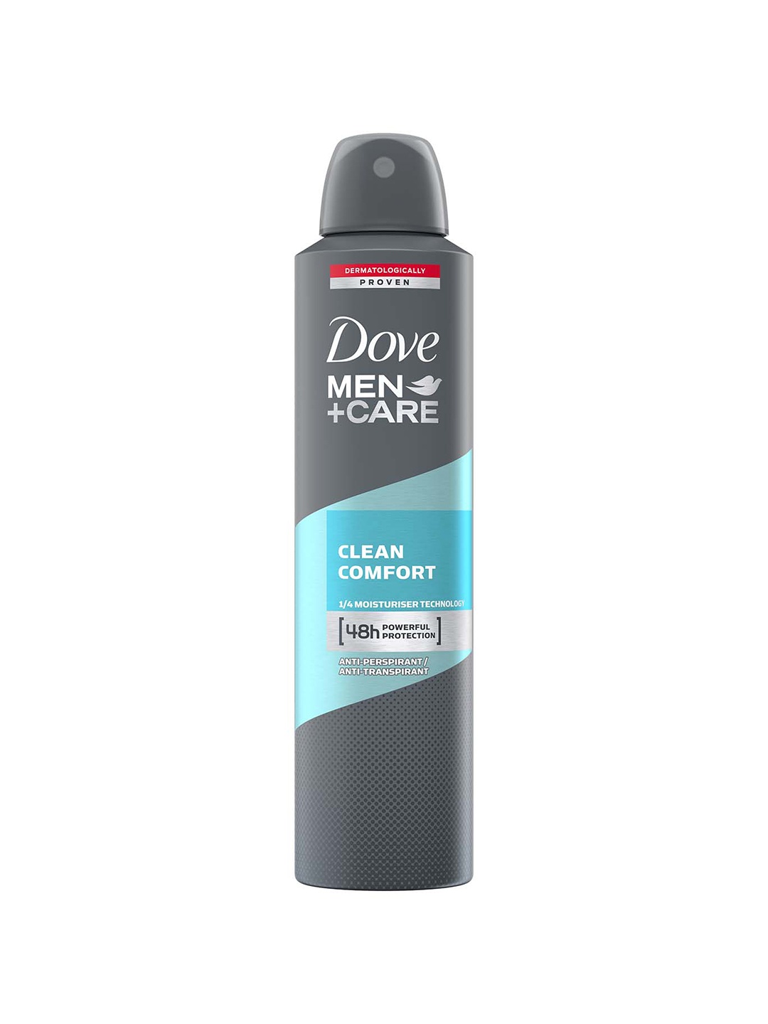 

Dove Men+Care Clean Comfort Dry Spray Antiperspirant Deodorant - 250ml, Grey