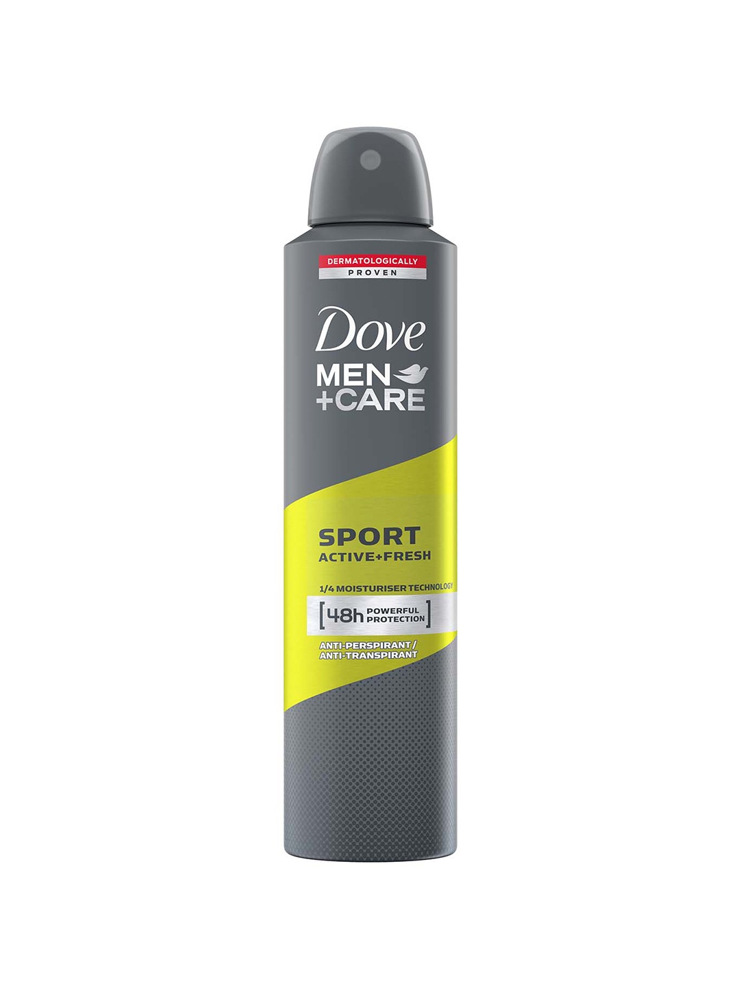

Dove Men +Care Sport Active+Fresh Dry Spray Antiperspirant Deodorant - 250ml, Grey