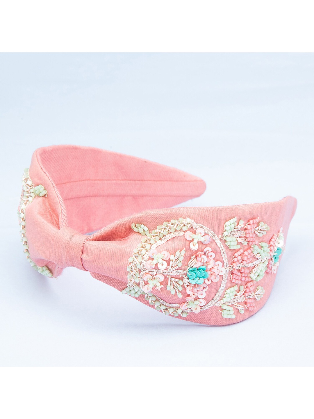 

TANKHI Women Embellished Hairband, Pink