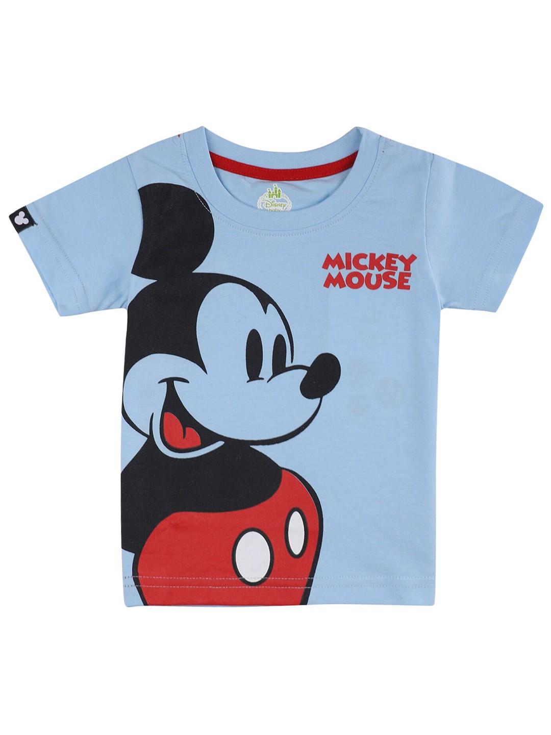 

Bodycare Kids Infant Boys Mickey Mouse Printed Cotton T-shirt, Blue