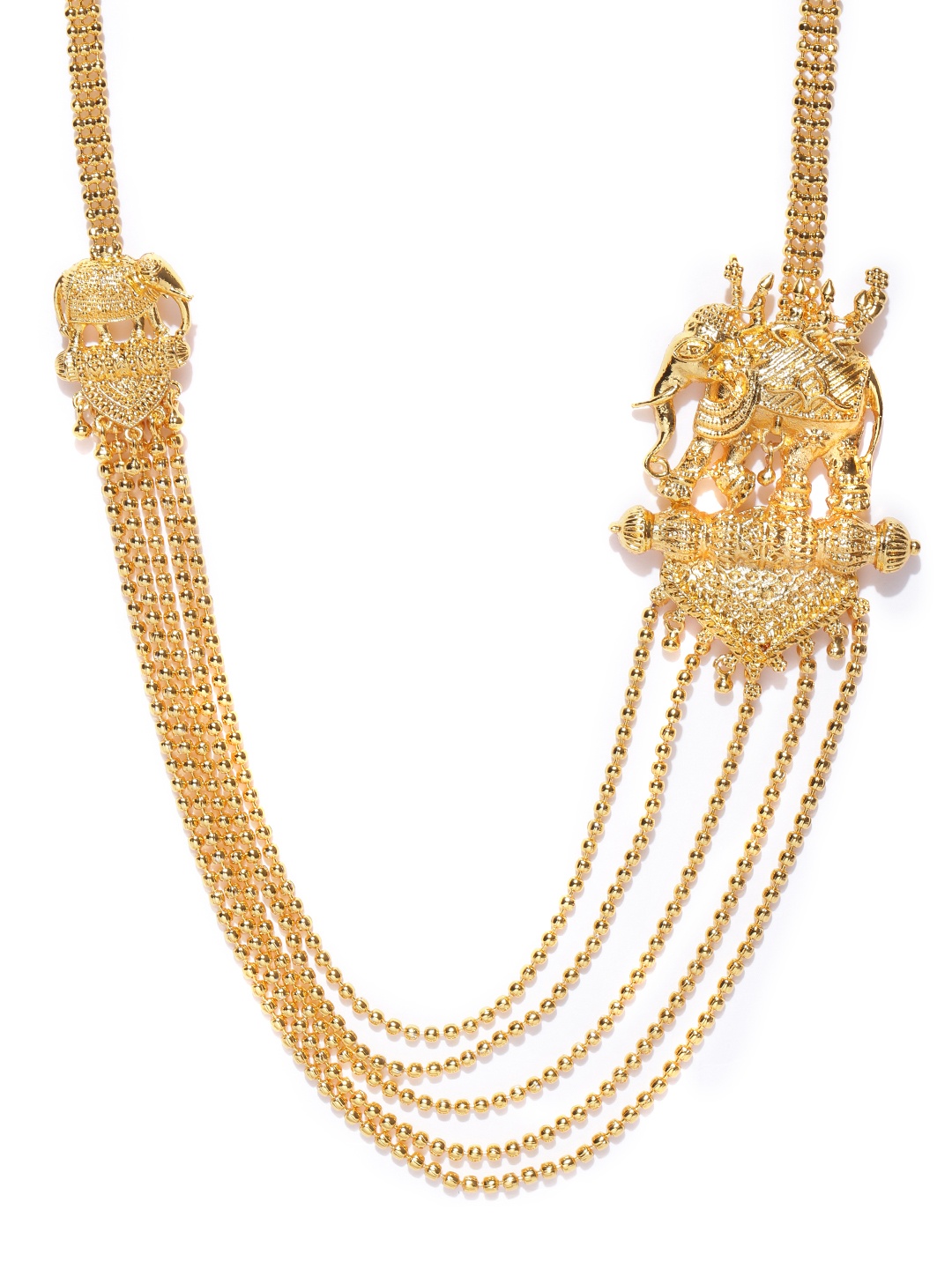 

Sukkhi Gold-Plated Bahubali Inspired Jewellery Set