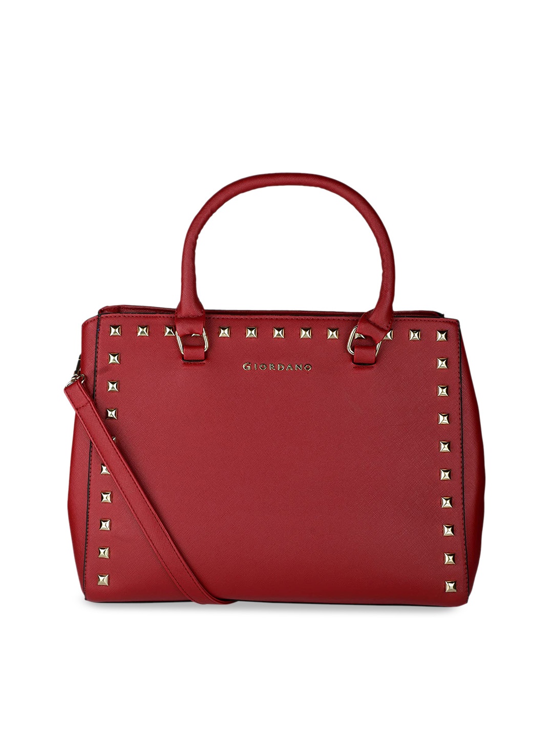 

GIORDANO Embellished Swagger Handheld Bag, Red