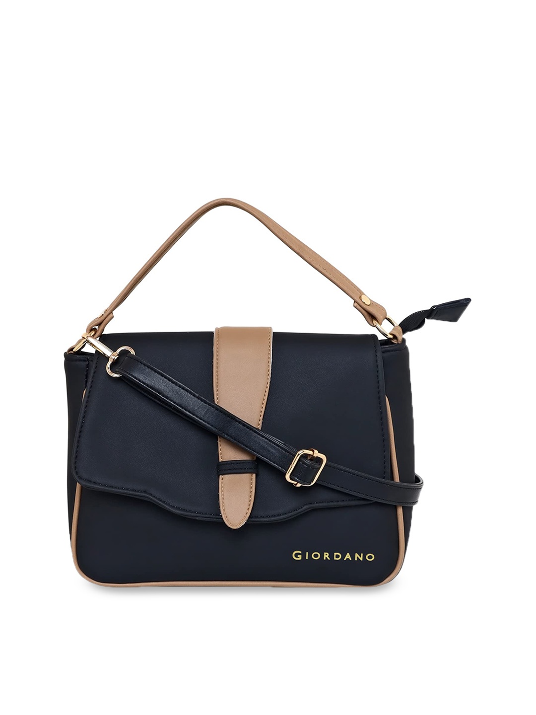

GIORDANO Structured Handheld Bag, Black