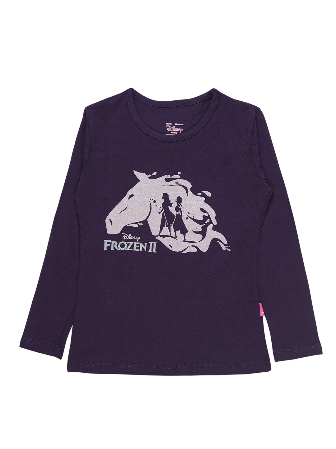 

PROTEENS Girls Frozen Printed T-shirt, Purple