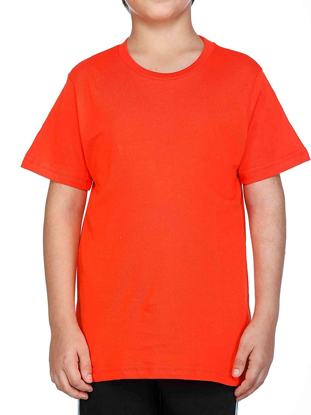 

PROTEENS Boys Drop-Shoulder Sleeves Cotton T-shirt, Red