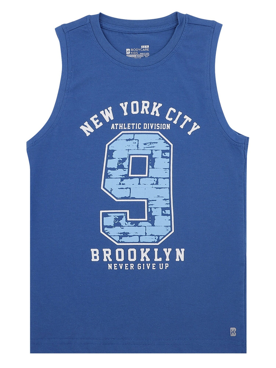 

PROTEENS Boys Typography Printed Cotton T-shirt, Blue