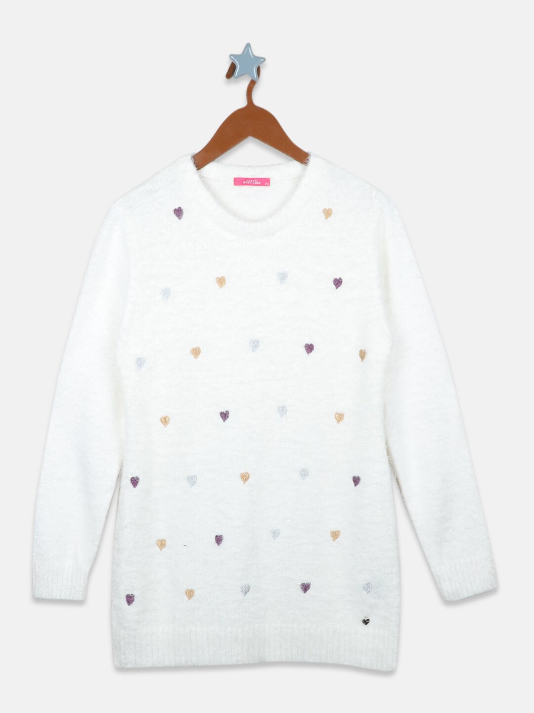 

Monte Carlo Girls Print Top, Off white