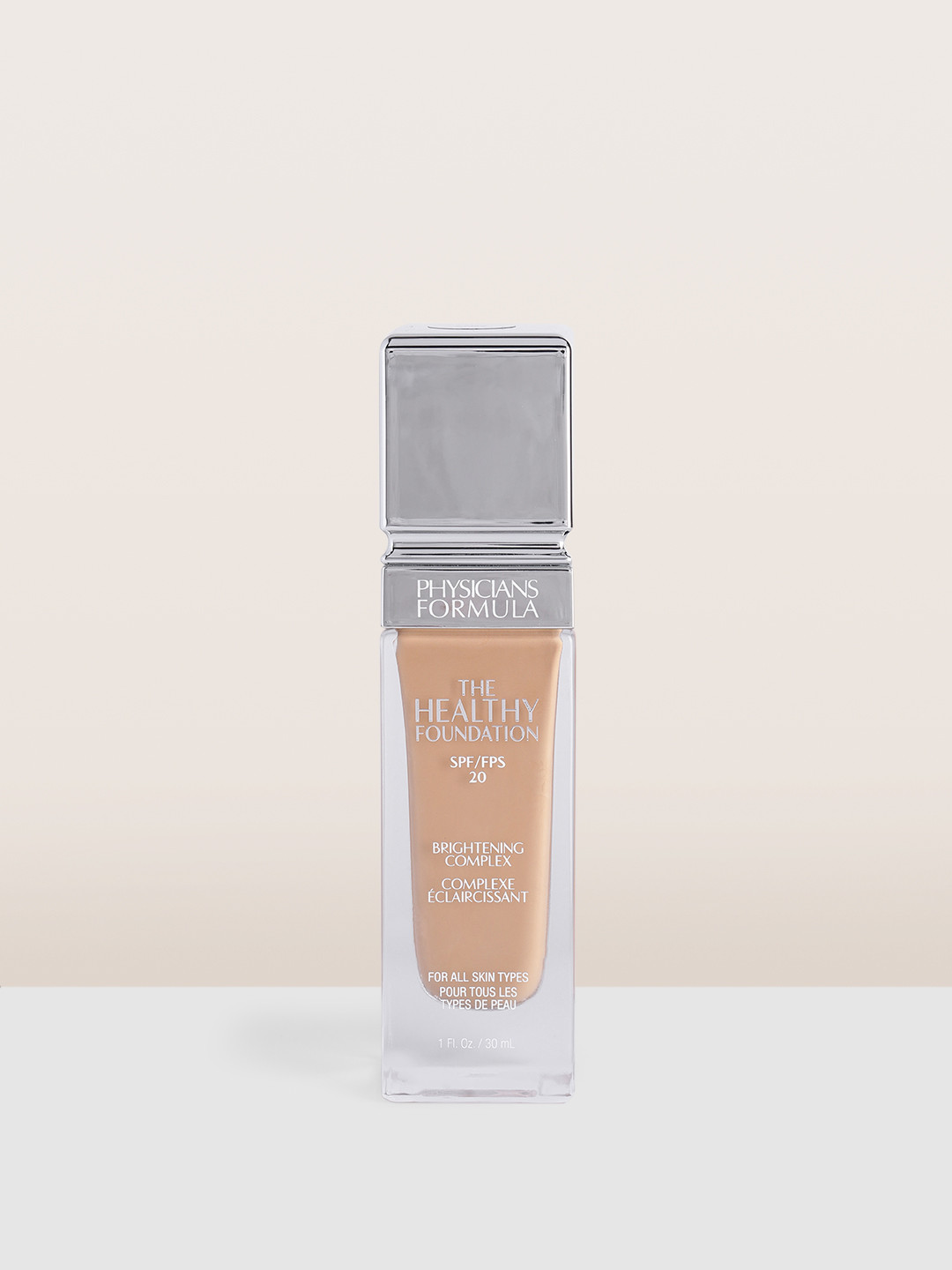 

Physicians Formula The Healthy SPF20 Foundation with Hyaluron 30ml - Medium Neutral MN4, Beige