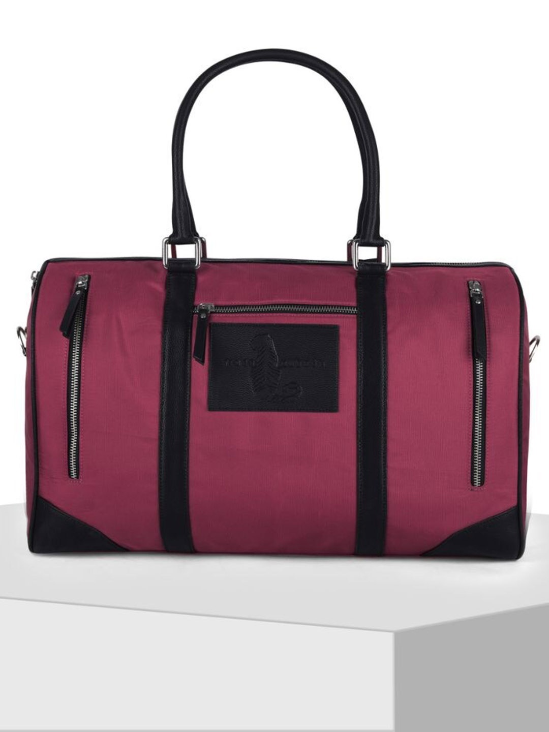 

TIGER MARRON Travel Duffel Bag, Red