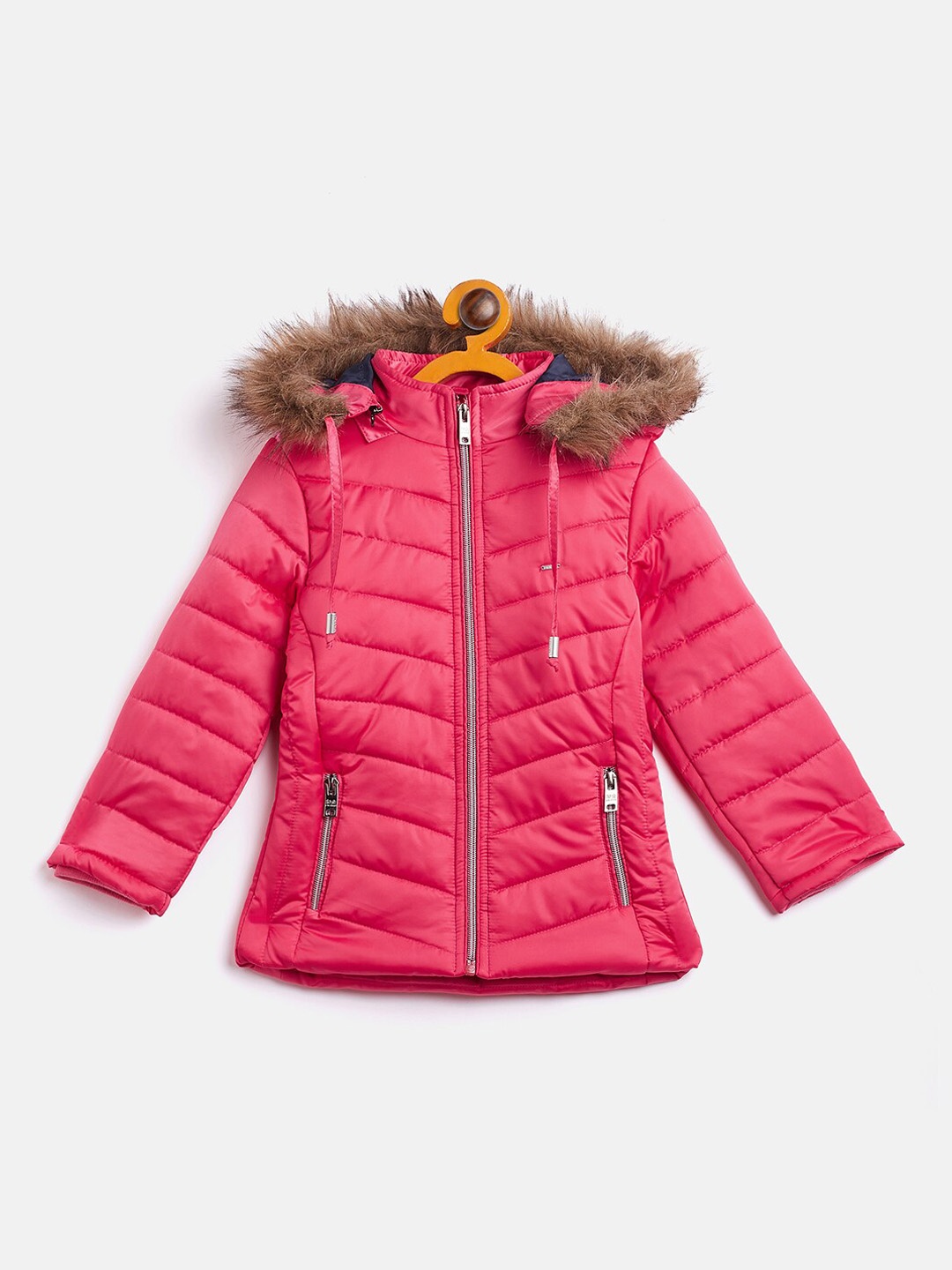 

Okane Girls Parka Jacket, Pink