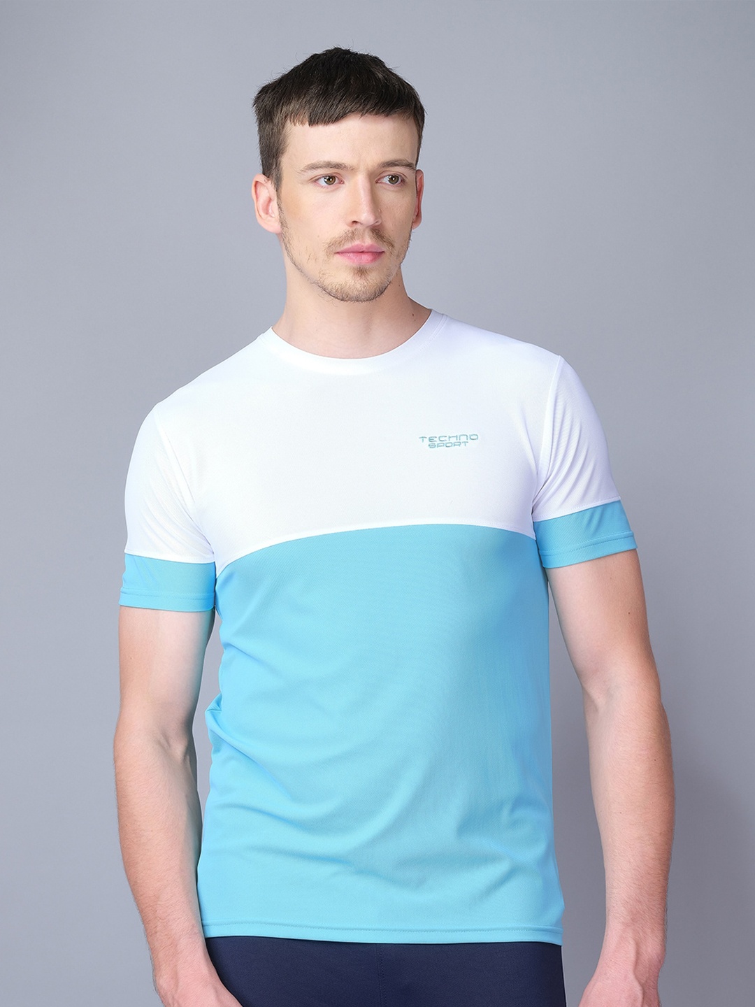 

Technosport Men Active Antimicrobial T-shirt, White