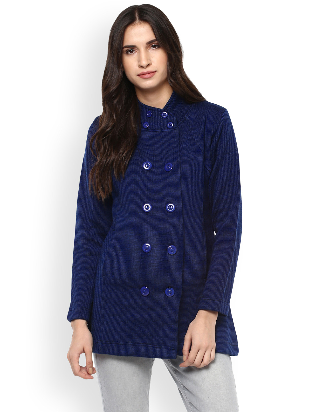 

Cayman Women Blue Tailored Coat
