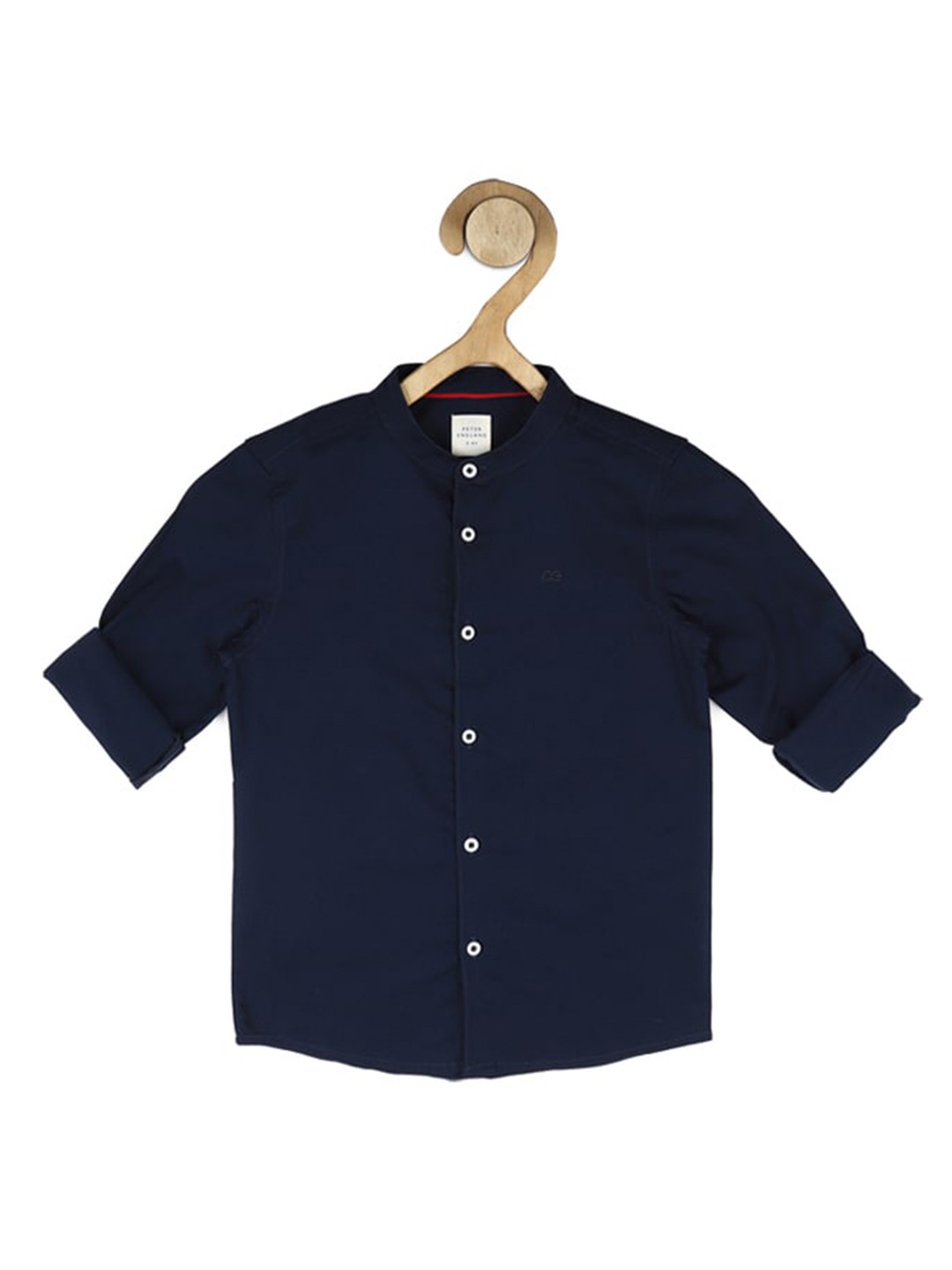 

Peter England Boys Casual Pure Cotton Shirt, Navy blue