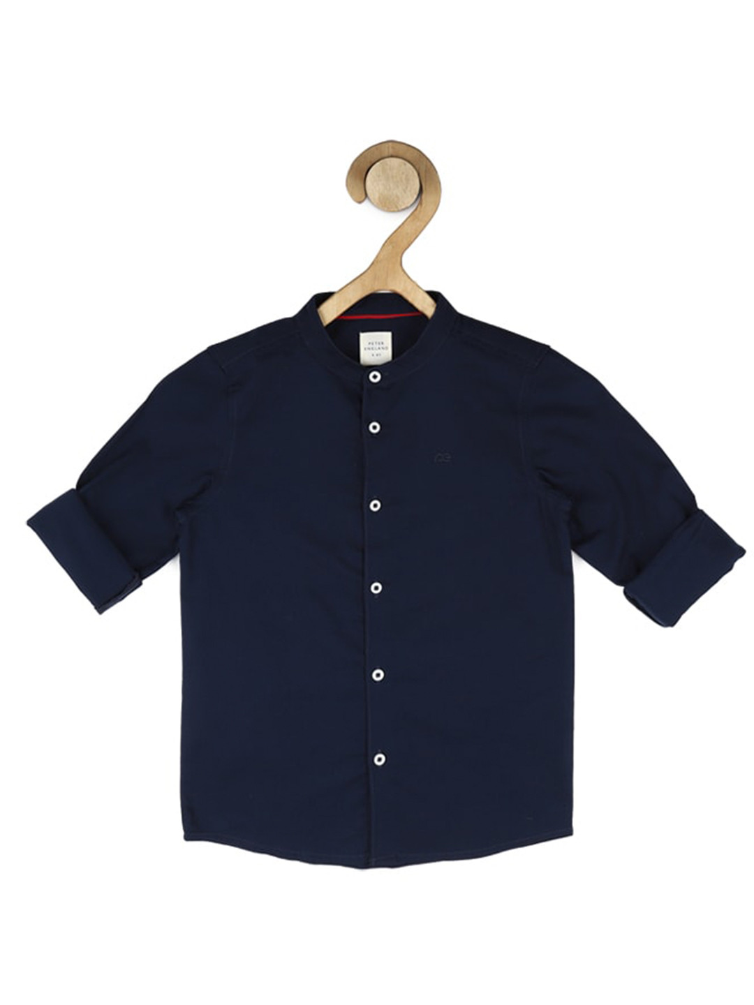 

Peter England Boys Pure Cotton Casual Shirt, Navy blue