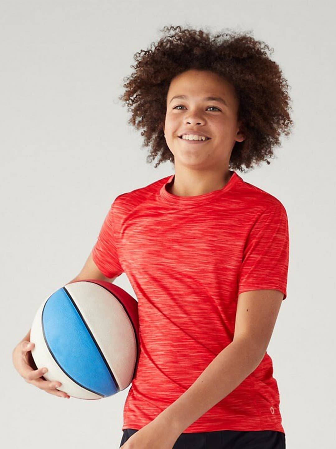 

Marks & Spencer Kids Round Neck T-shirt, Red