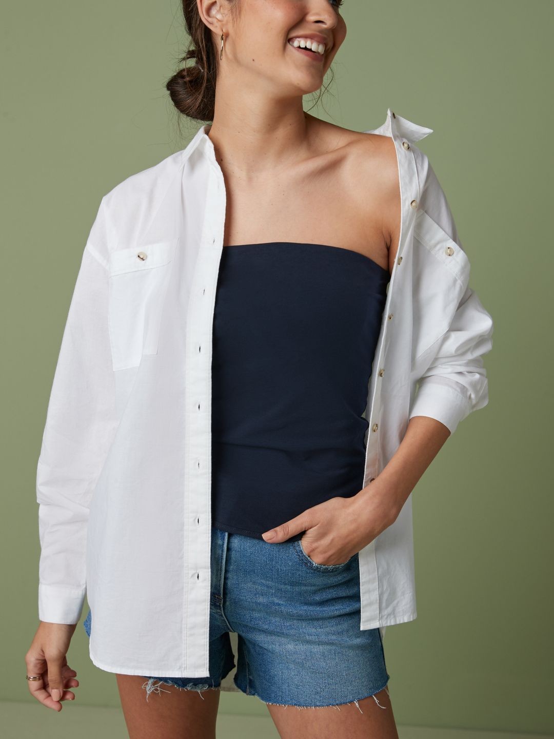 

NEXT Tube Top, Navy blue