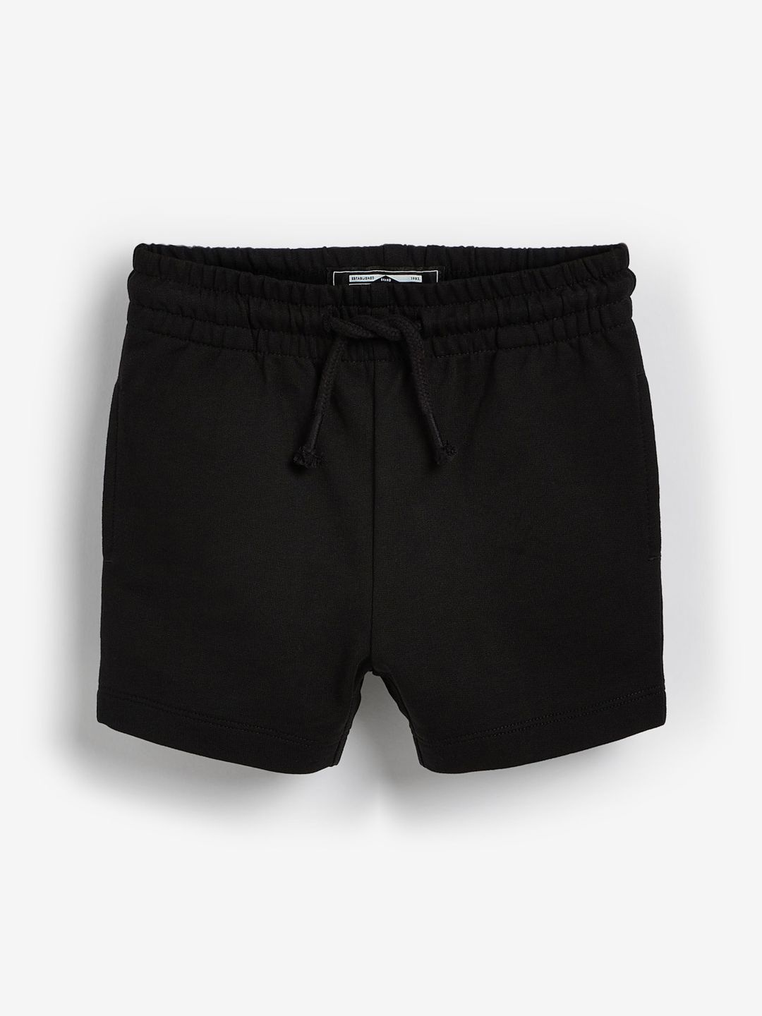 

NEXT Boys Mid-Rise Pure Cotton Shorts, Black