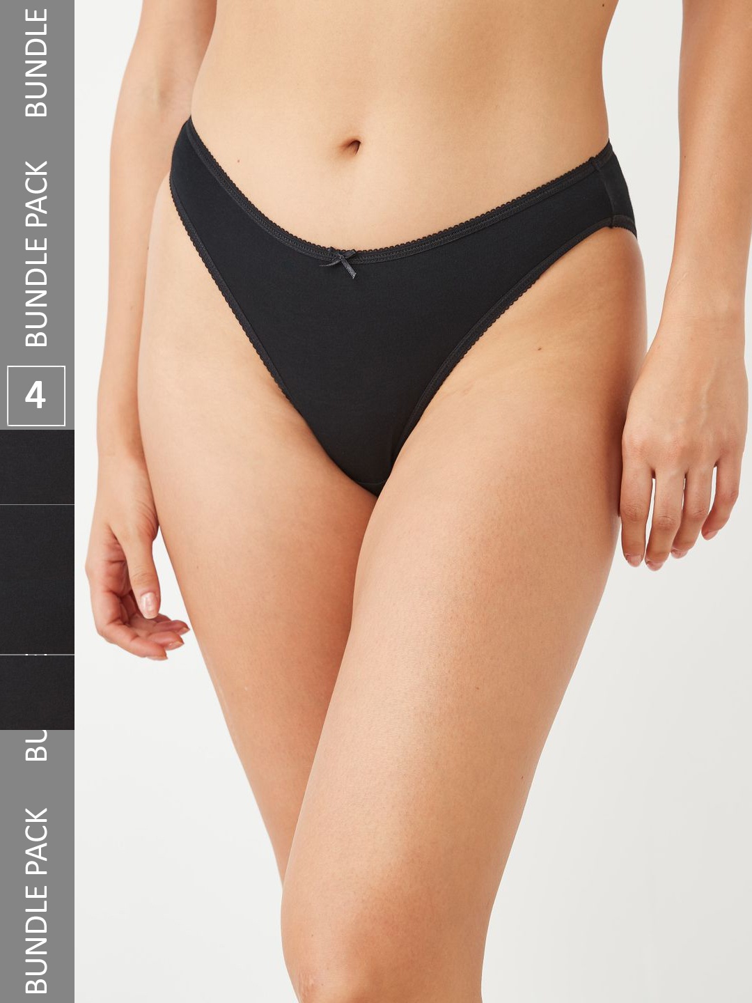 

NEXT Women Pack of 4 Hipster Briefs U95460, Black