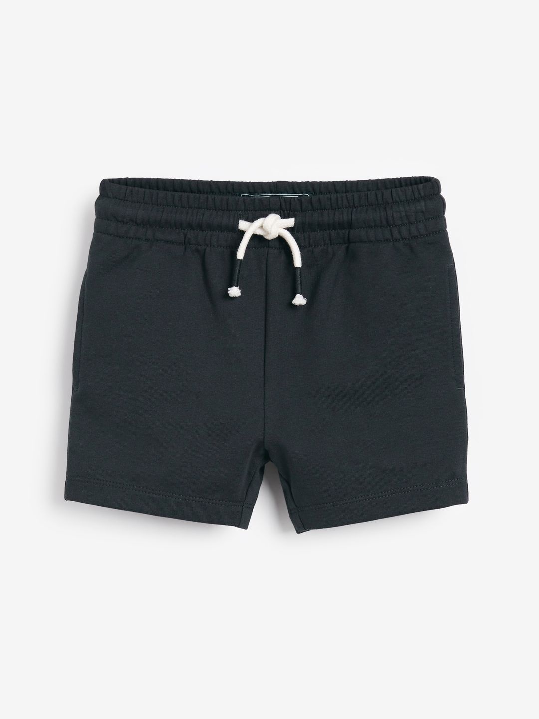 

NEXT Boys Pure Cotton High-Rise Shorts, Navy blue