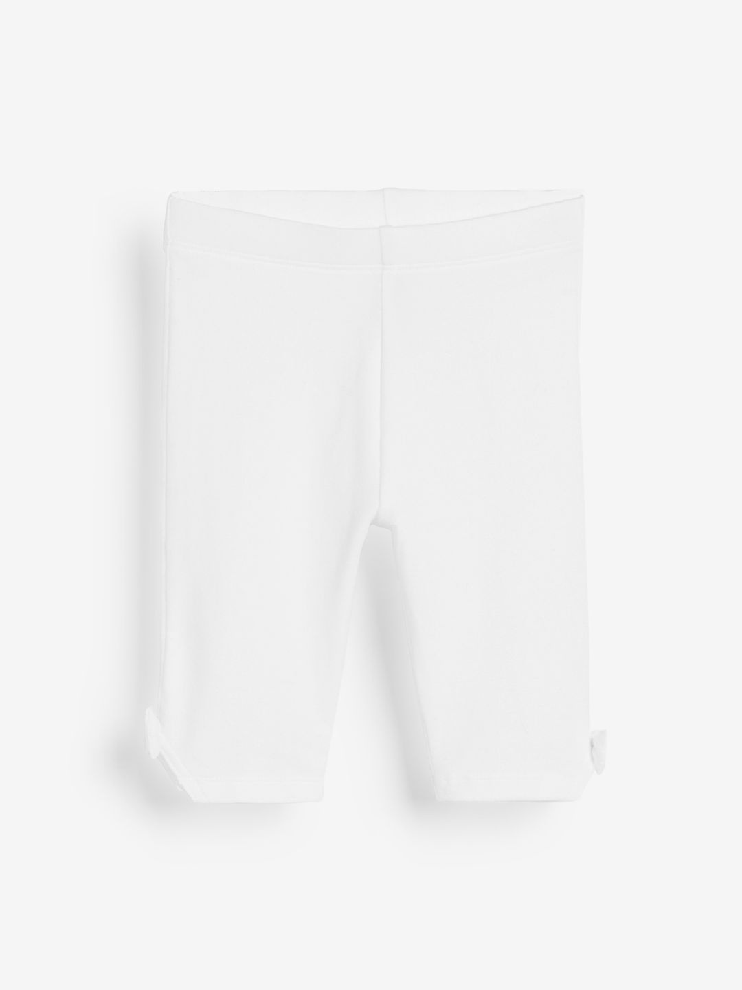 

NEXT Girls Three-Fourth Length Leggings with Bow Detail, White