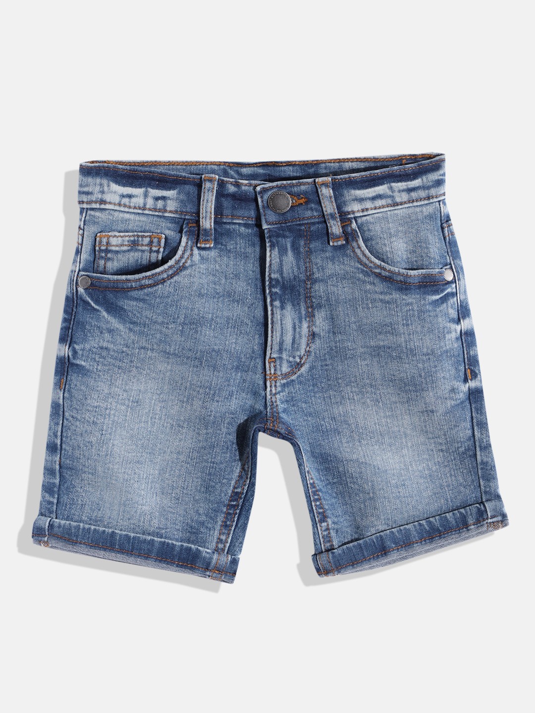 

NEXT Boys Denim Shorts, Blue