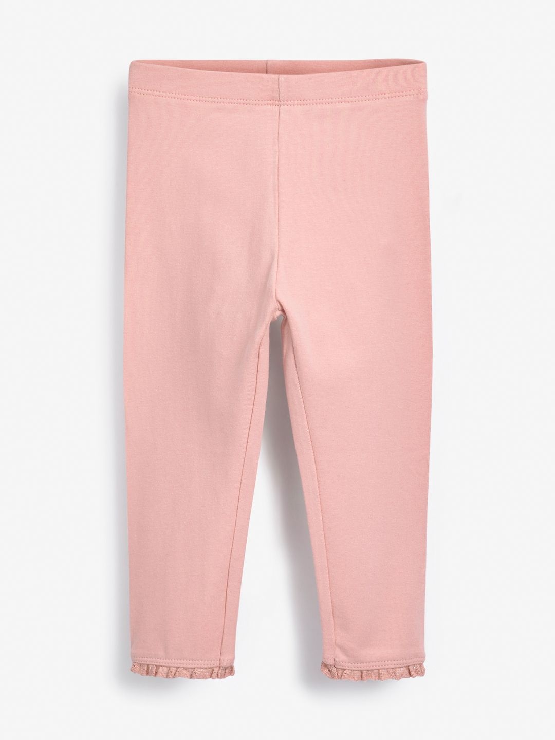 

NEXT Girls Solid Regular Fit Leggings, Pink