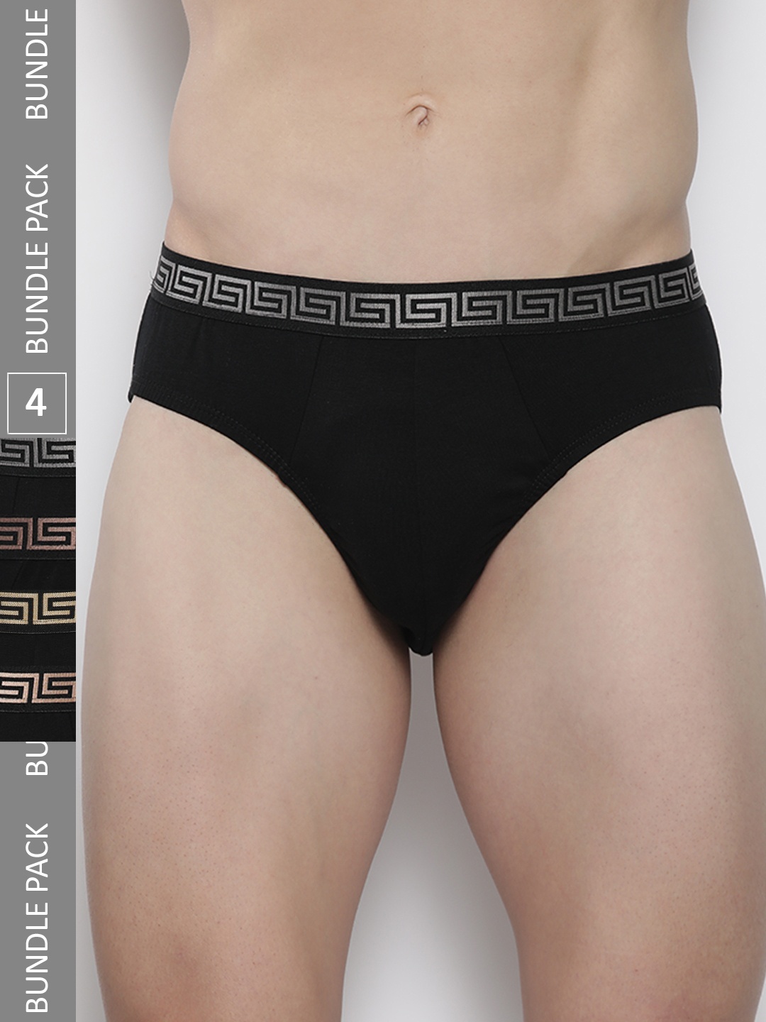 

NEXT Men Pack Of 4 Basic Briefs U86403, Black